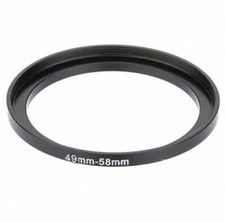49mm to 58mm Step Ring Adapter 49-58mm