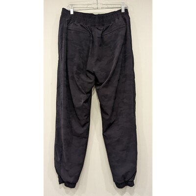 Athleta Brooklyn Textured Lined Joggers Black Camo Size 12 | eBay