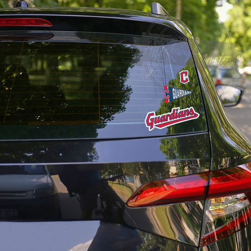 Cleveland Guardians MLB Baseball A4 Printed Vinyl Decal Sticker High Quality Kit - Picture 4 of 4