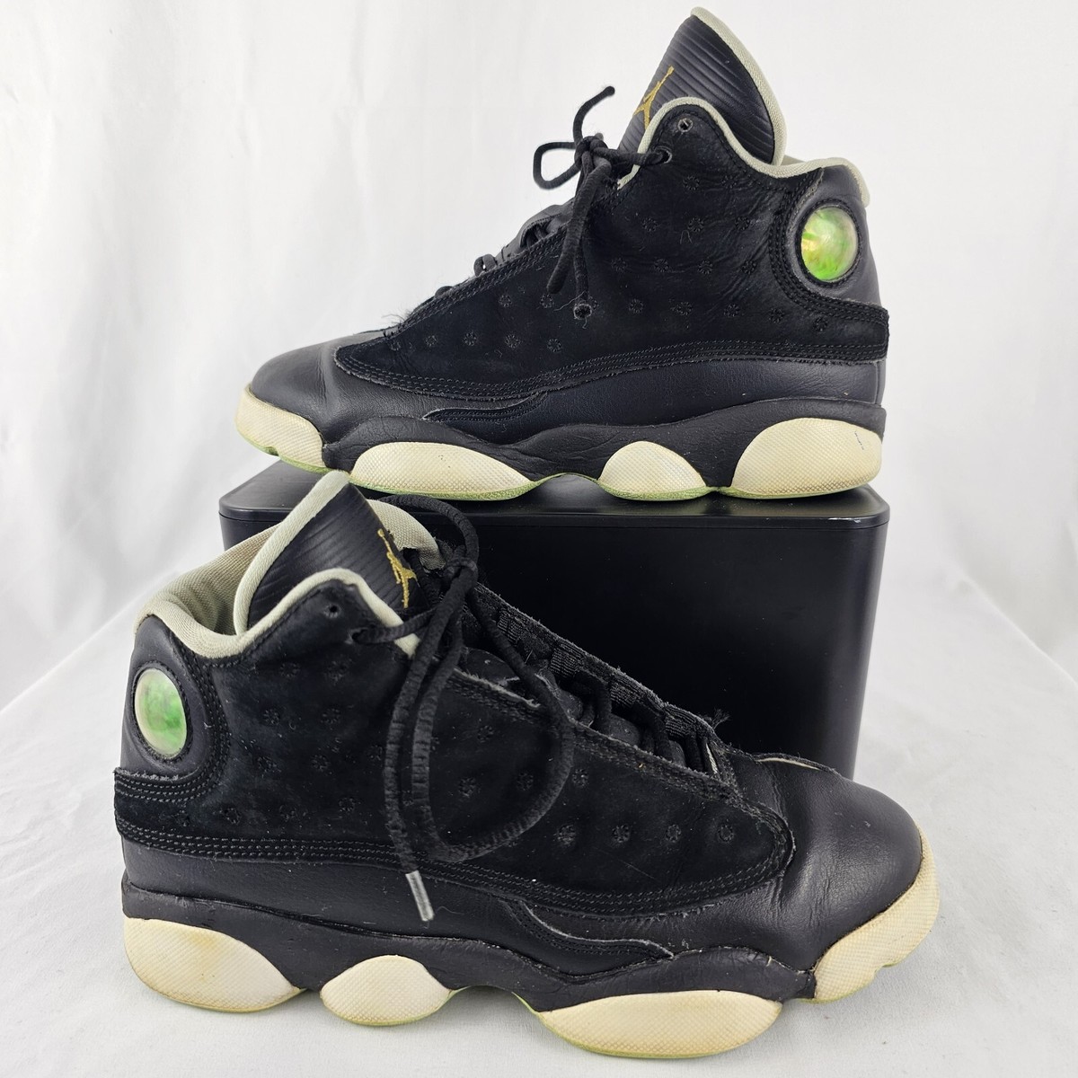 Nike Air Jordan 13 Retro Black Mint Foam (GS), Size 4Y, 439358-015