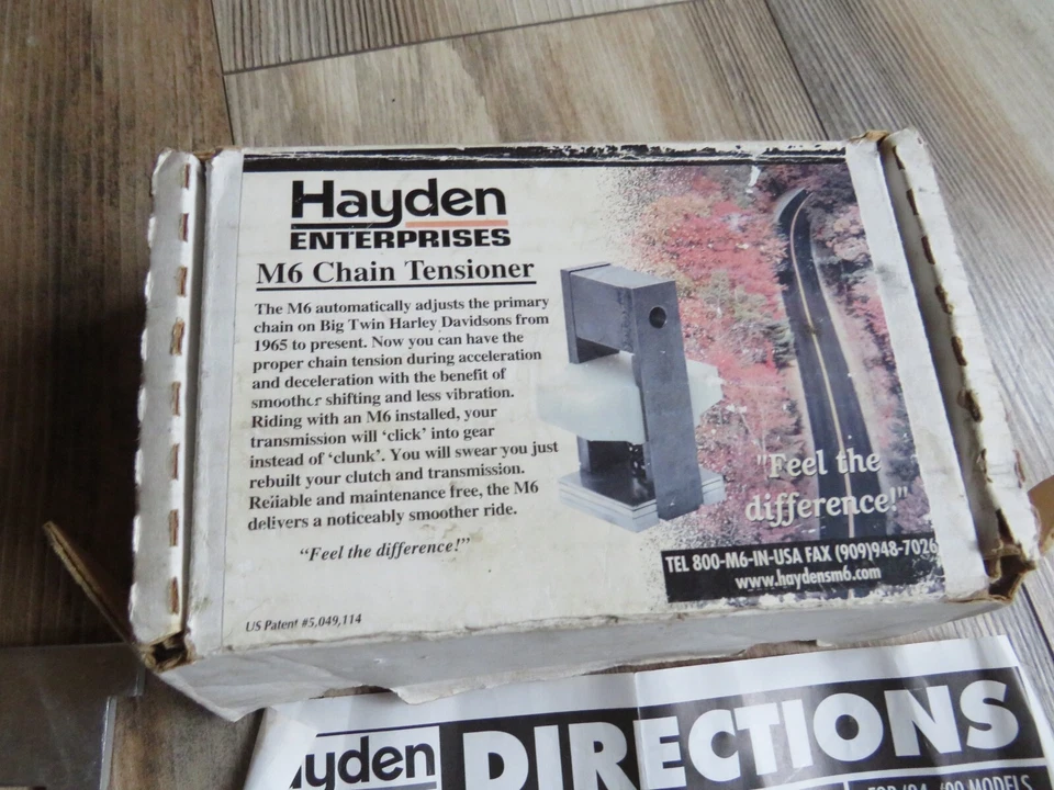 Tensor de cadena primario Hayden M6 M6-6595 Harley Softail Dyna Touring FXD Foto 4 de 4