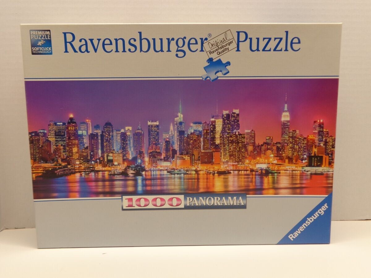 Manhattan Lights, Ravensburger Original 1000 Panorama Puzzle