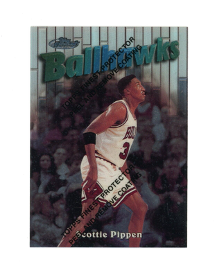 SCOTTIE PIPPEN 1997-98 Topps Finest Ballhawks #125 Uncommon SCOTTIE PIPPEN 1997-98 Topps Finest Ballhawks #125 Uncommon