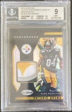 2018 Panini Certified Clutch Performers Antonio Brown 1/1 #3 BGS 9 Jersey