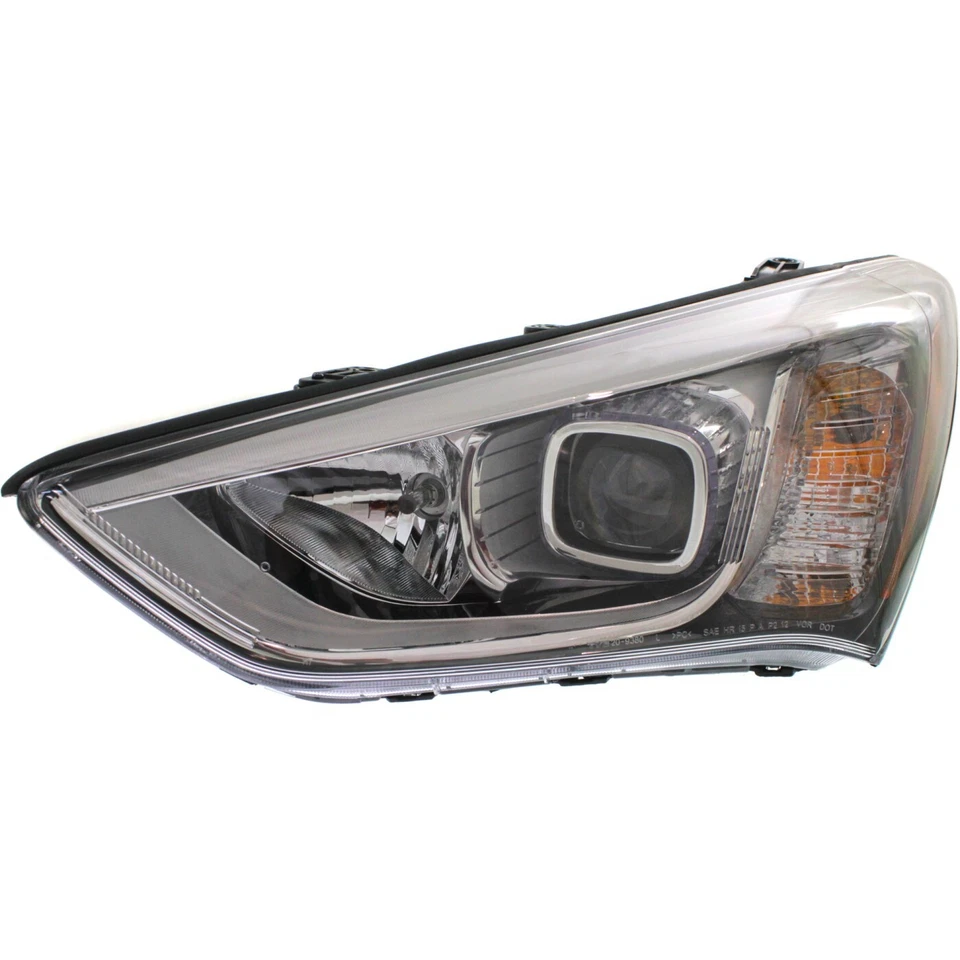 Conjunto de faros para Hyundai Santa Fe Sport 2013-2016, lado izquierdo del conductor Foto 3 de 4