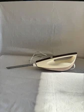 Hamilton Beach Model 275-5 Electric Knife Vintage Brown And Cream Serrated Blade