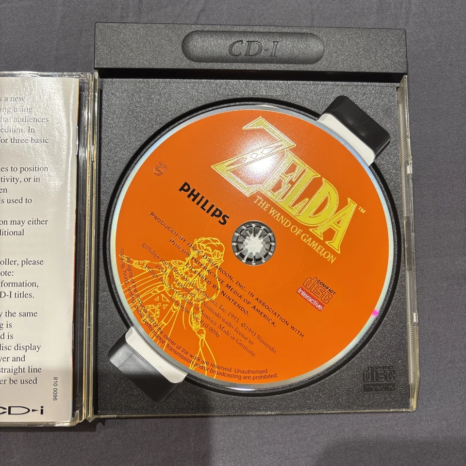 Zelda: The Wand Of Gamelon (Phillips CD-I) Fully Tested and Working  - Image 2 of 4