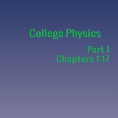 College Physics Part 1 Paul Peter Urone Paperback 12th Media Serv