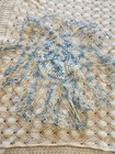 Vintage Lot of 18 Crochet Doilies and Cream color Table Topper — photo 4