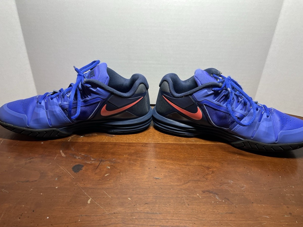 Nike Lunar Ballistec 1.5 RAFA Nadal Mens Purple/Pink-Volt size 8