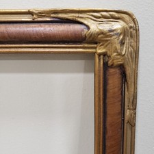 Ornate Picture Frame 14x18 Wood Gold Scroll C...