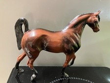Vintage 1965-1968 Hartland 7 Brown Plastic 3 Three Gaiter Saddlebred ASB