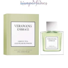 Embrace Green Tea And Pear Blossom by Vera Wang Women 1oz Eau De Toilette Spray