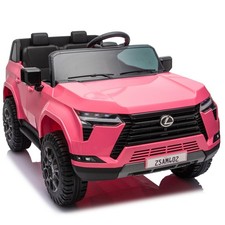 Parents Control Licensed Lexus GX550 24V 7Ah 2-Seater Kids Ride On SUV Car Music