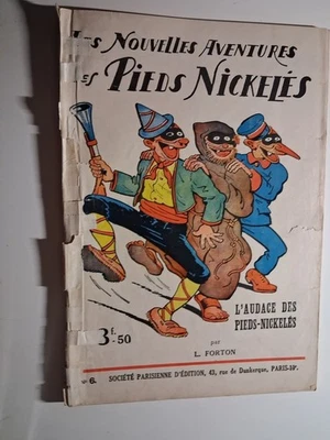 LES PIEDS NICKELES N° 6  L'Audace des PN  Octobre 1935 Etat Correct - Photo 1/4