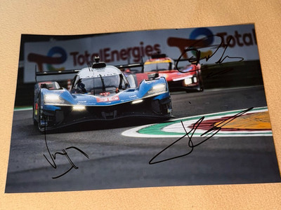 WEC Alpine Endurance Racing 2026 No.36 LMP1  Komplett Signed 20x30 Photo *RAR*