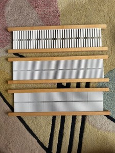 LOT OF 3 REEDS FOR SCHACHT 15” RIGID HEDDLE LOOM 5 10 and 12 dent reed 15