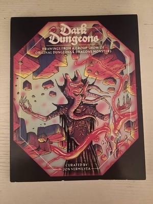 Dark Dungeons John Vermilyea Dungeons and Dragons Art Book Secret Headquarters