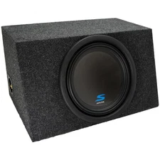 Universal Car Stereo Hatchback Sealed Single 12" Alpine S-W12D4 Type S Sub Box