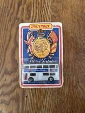 Matchbox No.17 Londoner Souvenir 1977 Silver Jubilee Bus Sealed Blister Packet