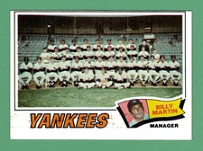 1977 Topps #387 New York Yankees Team Checklist EX-MT Extreme OC Miscut Unmarked