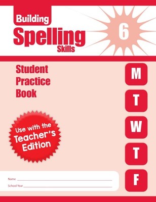 Evan-Moor Building Spelling Skills, Grade 6+ Student Book