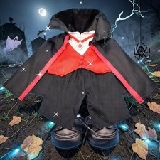 Build A Bear Vampire Dracula Costume 6 Pc 2015 Retired Cape Shirt Pants Shoes