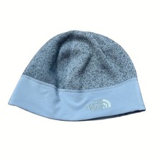 The North Face Front Range Beanie Summit Grey Fleece Lined S/M Ski Hat Winter