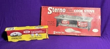 NOS ‘50s STERNO LOT Vintage Double Service Stove No 46 w/Box & Canned Warmth!
