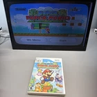 Super Paper Mario Nintendo Wii Video Game 2007 In Original Case Tested Works