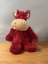 Jellycat Small Bunglie Dragon Red And Gold Rare