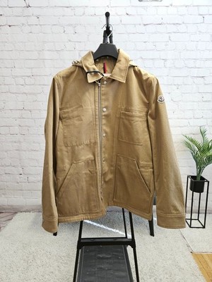 [Neu] Moncler Guerledan Logo Safari Jacke   Camel   Gr. 3   Roermond