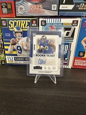 Panini 2021 Contenders Earnest Brown IV Rookie Auto #291 Los Angeles Rams