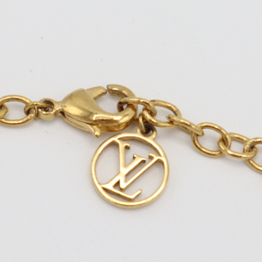 LOUIS VUITTON LV M64855 Collier Blooming Necklace Accessory 11.8g