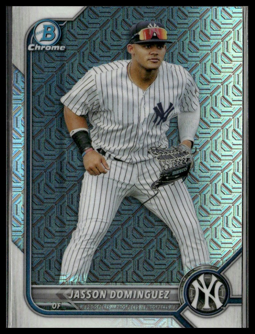 2022 Bowman - Chrome Prospects Mojo Refractors #BCP-98 Jasson Dominguez