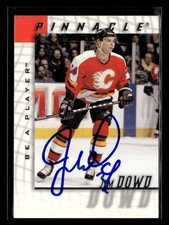 1997-98 Pinnacle Be a Player Jim Dowd 111 Calgary Flames Signed/Auto ES9848
