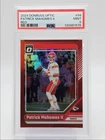 PATRICK MAHOMES II 2024 DONRUSS OPTIC FOOTBALL RED CHIEFS /125 PSA 9 Q0004