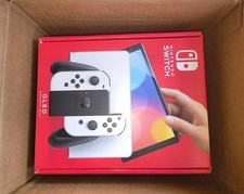 Nintendo Switch OLED Model HEG-001 Handheld Console - 64GB - White