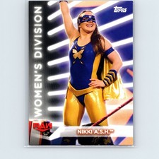 2021 Topps WWE Women's Division Nikki A.S.H. #R-12 Roster