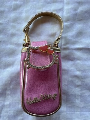 Rare Sanrio Hello Kitty Satin Mini Bag/Pouch Japan