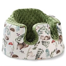 Seat Cover Compatible with Bumbo and Nuby Seat,Soft Breathable Forest