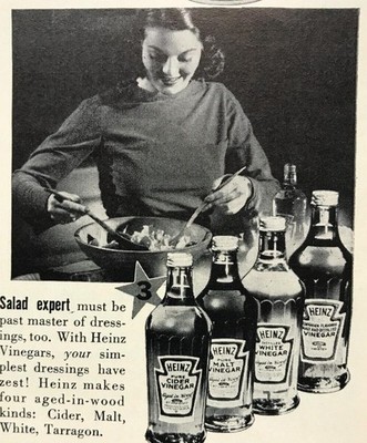 1938 Heinz Cream of Tomato Soup Plum Pudding Mince Meat VINTAGE PRINT AD LM38