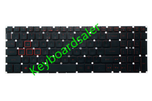New for Acer Nitro AN515-41 AN515-51 AN515-52 AN515-53 N16C7 Keyboard US backlit - Picture 3 of 7