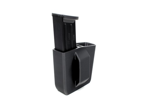 "DOPPELMAG TASCHE FÜR SIG SAUER P320 9 MM - RH SHOOTER - für Gürtel bis zu 11⁄2"" - Bild 5 von 6