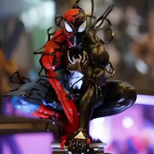 Spiderman Venom Symbiote Figure Spider Man Figures Venom Figurine Pvc Desktop - Picture 8 of 18