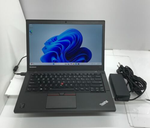 LENOVO THINKPAD T450s i7-5600U@2.60GHz 8GB RAM 256GB SSD WIN-11P W\CHARGER *READ