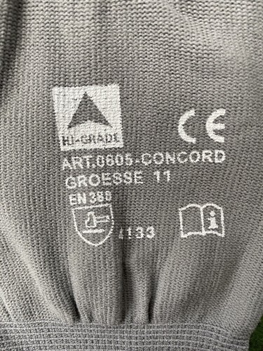 120 Paar Arbeitshandschuhe Concord Hi-Grade Nitril Gr.11 Power Grip EN 388 OVP - Bild 3 von 6