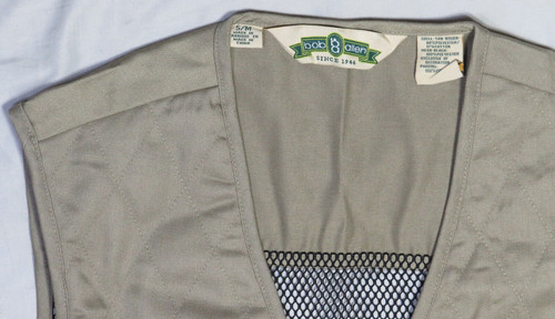 BOB ALLEN ADULT S/M TAN FULL MESH SHOOTING VEST TRAP SKEET CLAYS BOYT NEW NWT