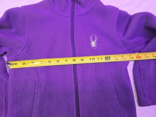 Kids Spyder Jacket Purple Size Small - Picture 17 of 19