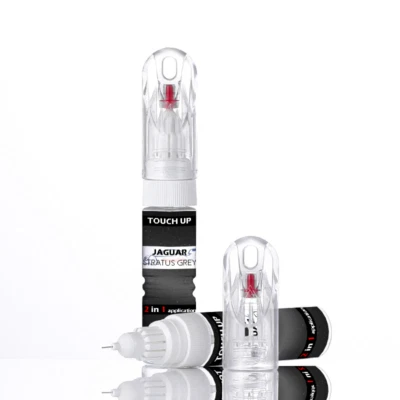 XTREMEAUTO Touch Up Paint Pen For Jaguar Xkr Stratus Grey 2127 Needle + Brush